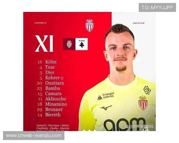 摩纳哥主场4-0大胜雷恩,法蒂破门助球队攀升积分榜